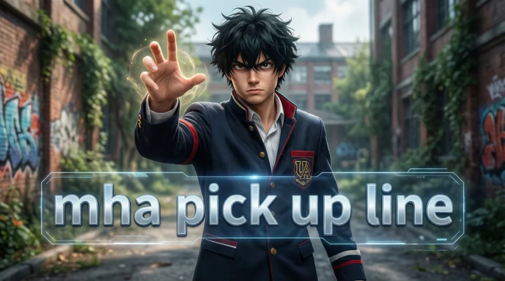 mha pick up lines
