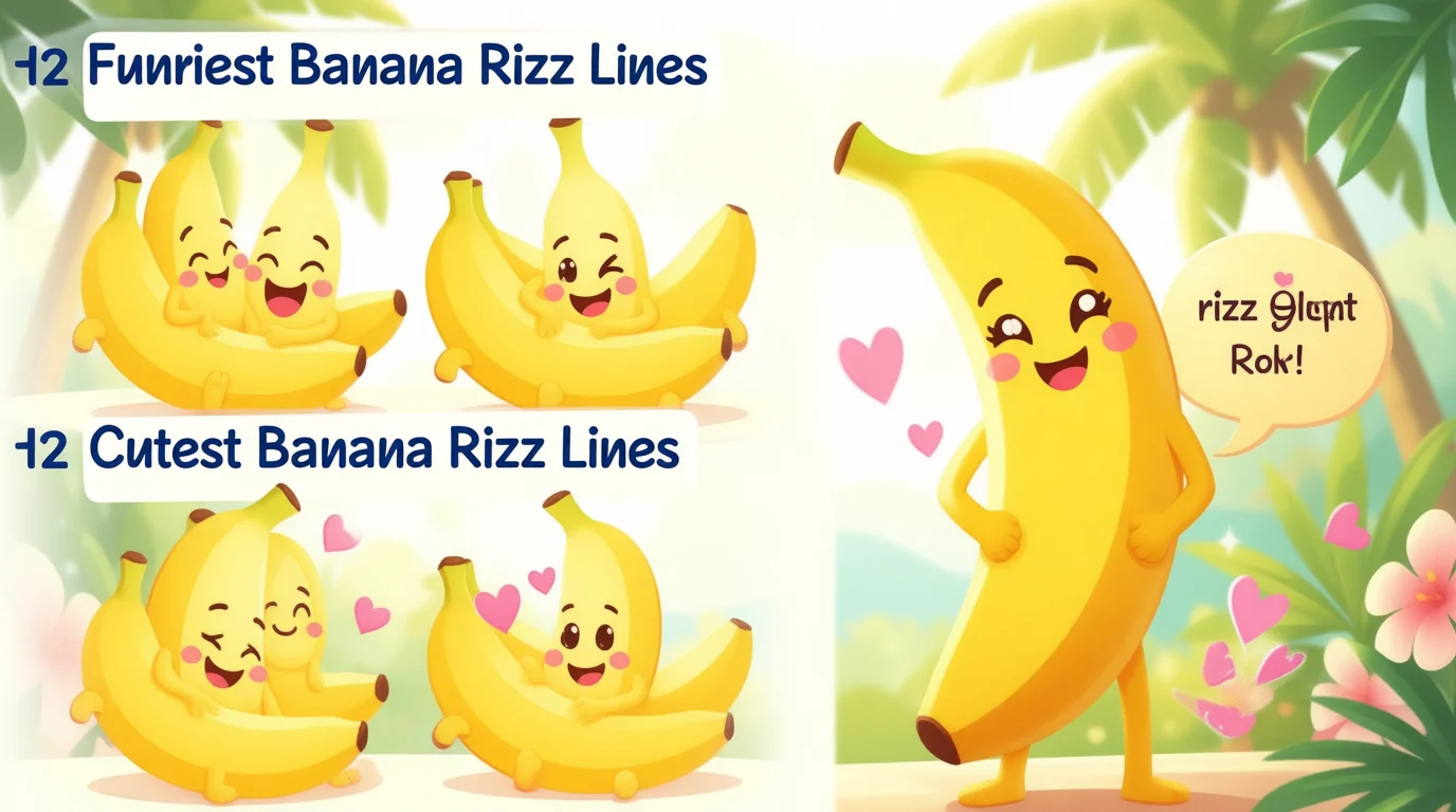 banana rizz lines