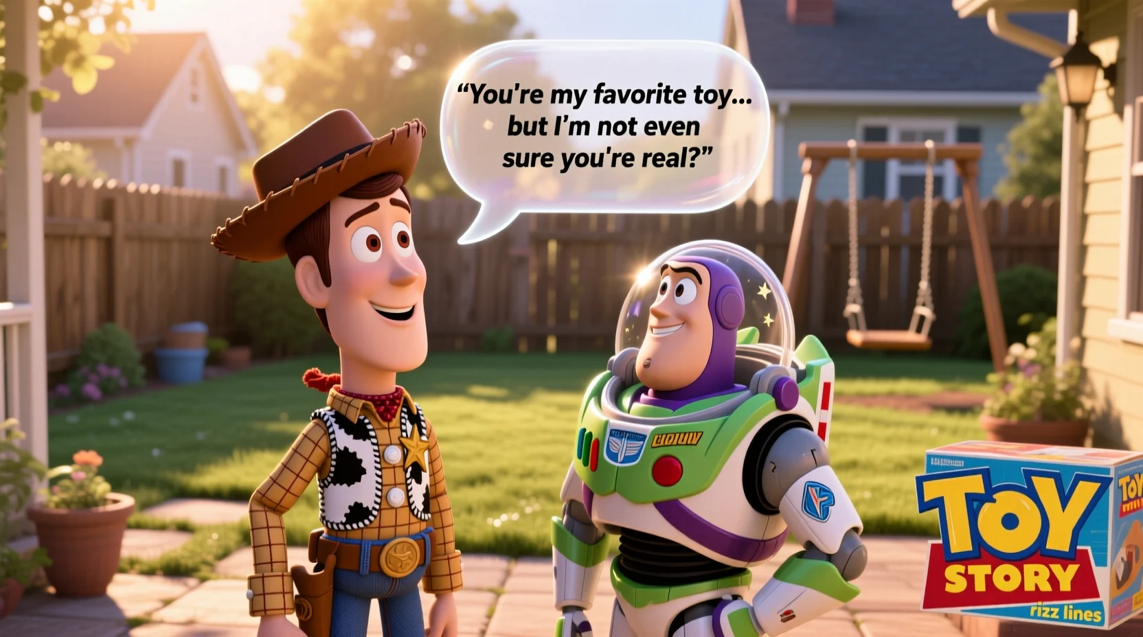 Toy Story Rizz Lines