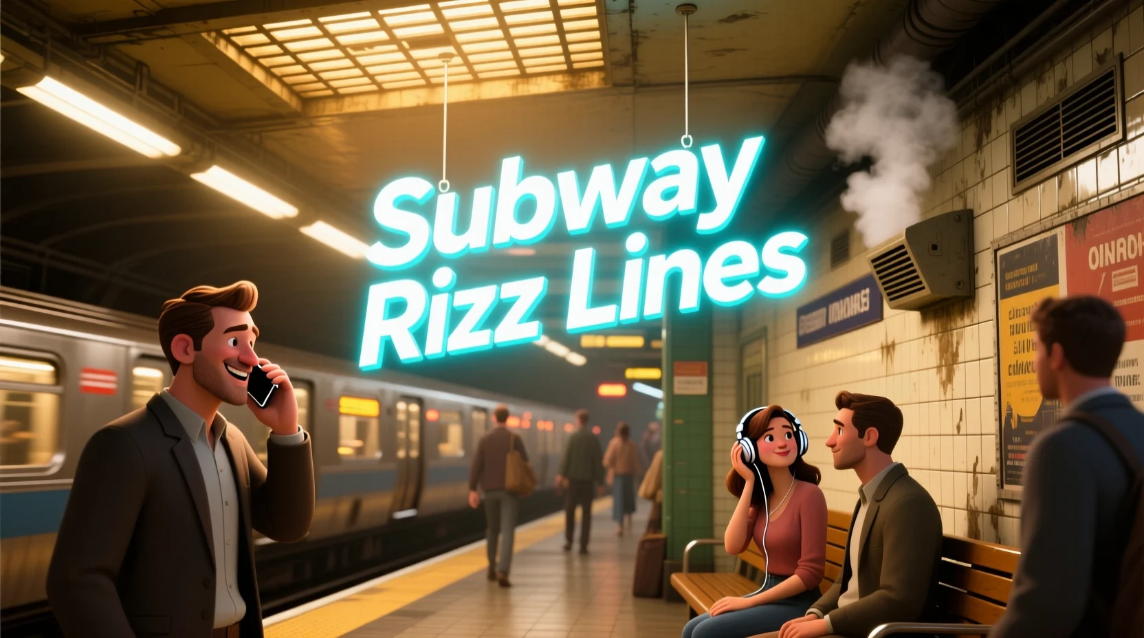 Subway Rizz Lines