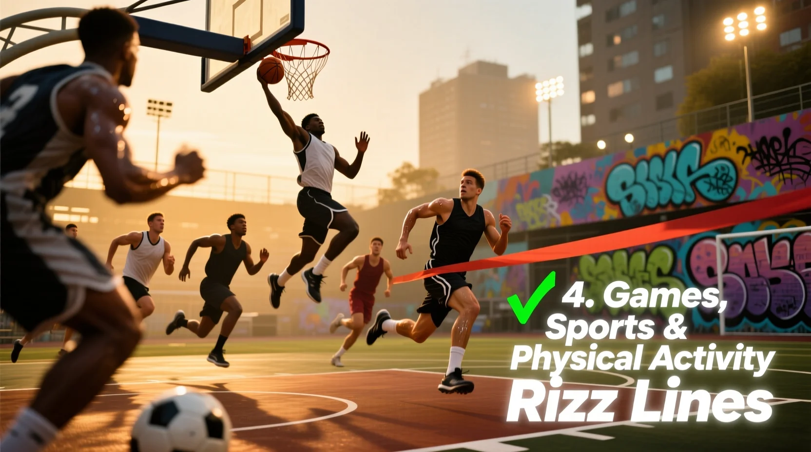 ✅ 4. Games, Sports & Physical Activity Rizz Lines