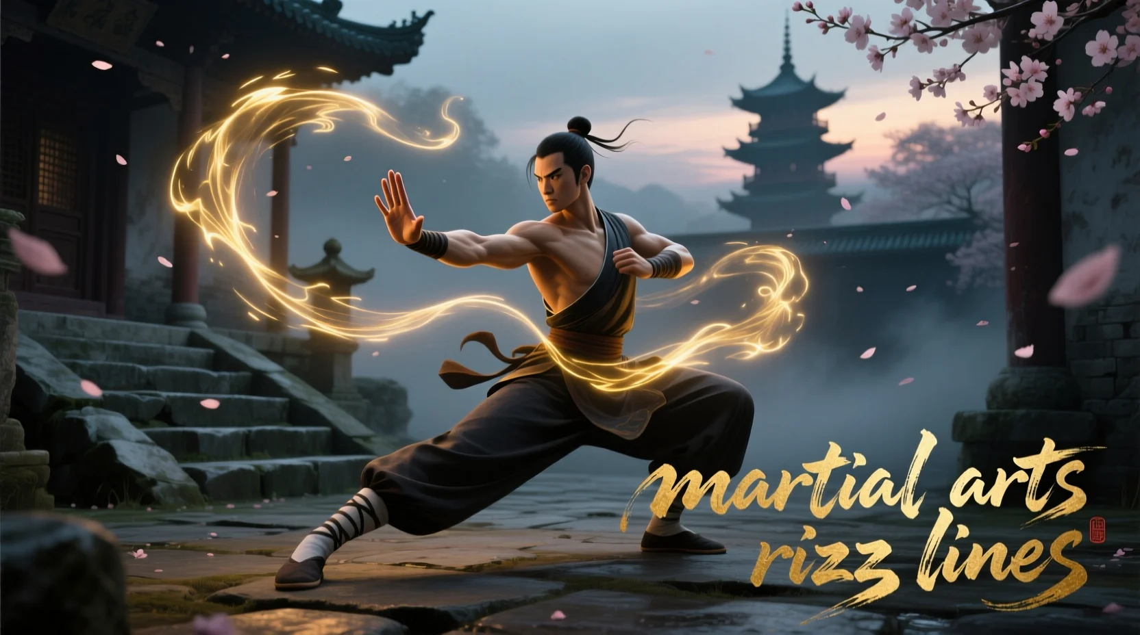 martial arts rizz lines