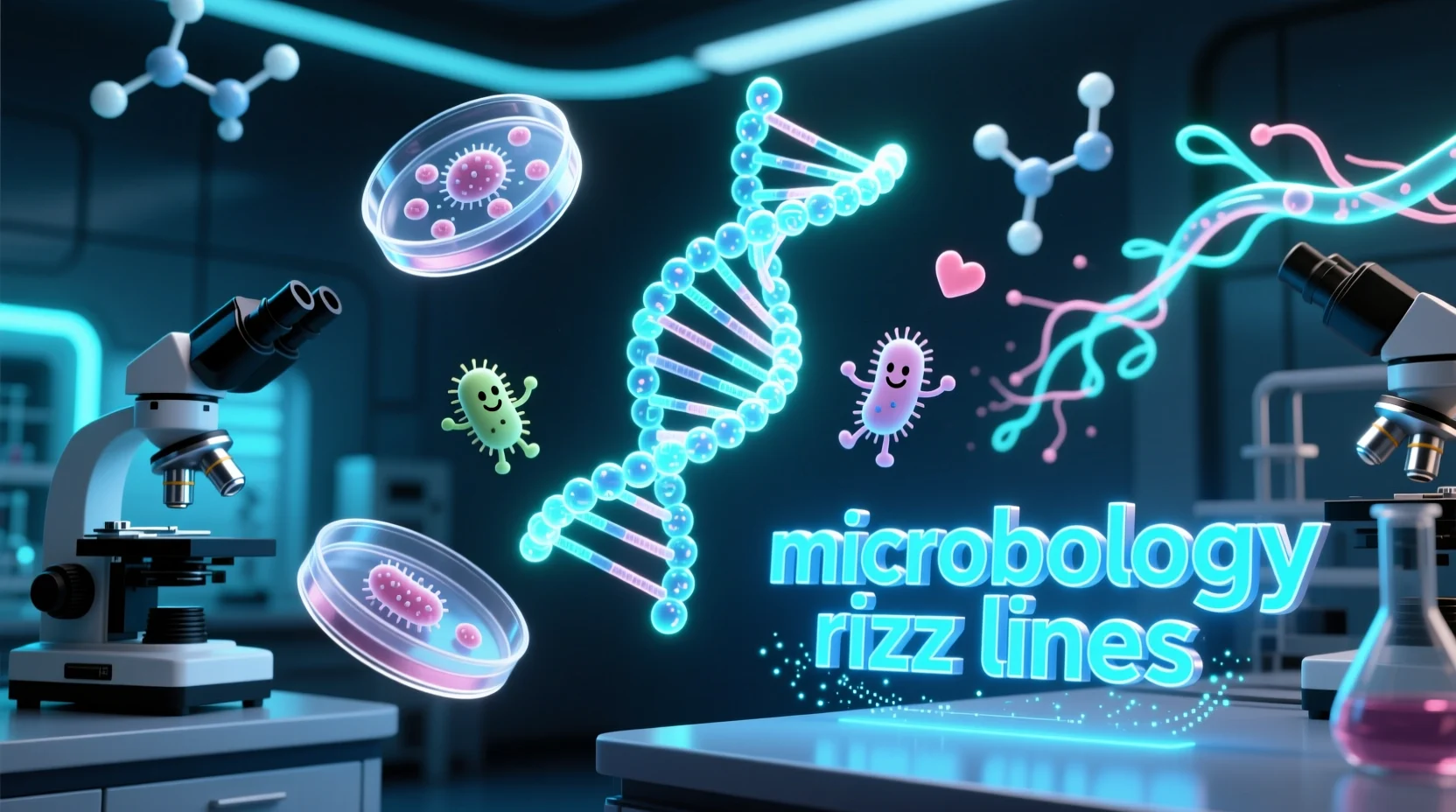 microbiology rizz lines