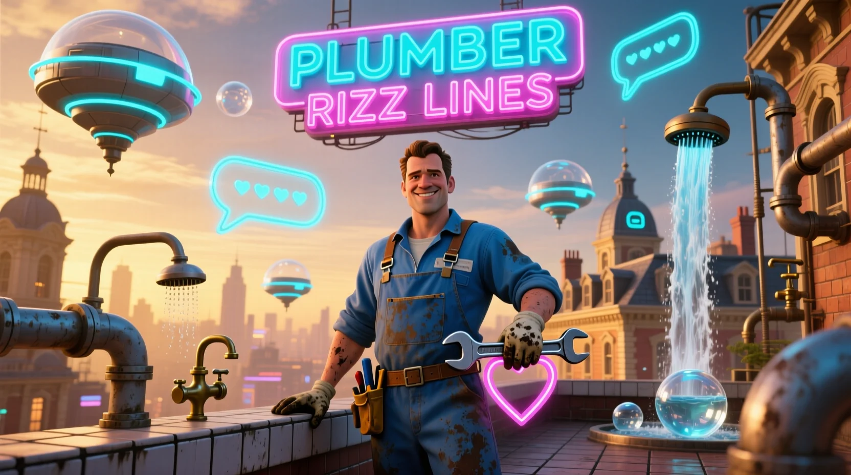 plumber rizz lines
