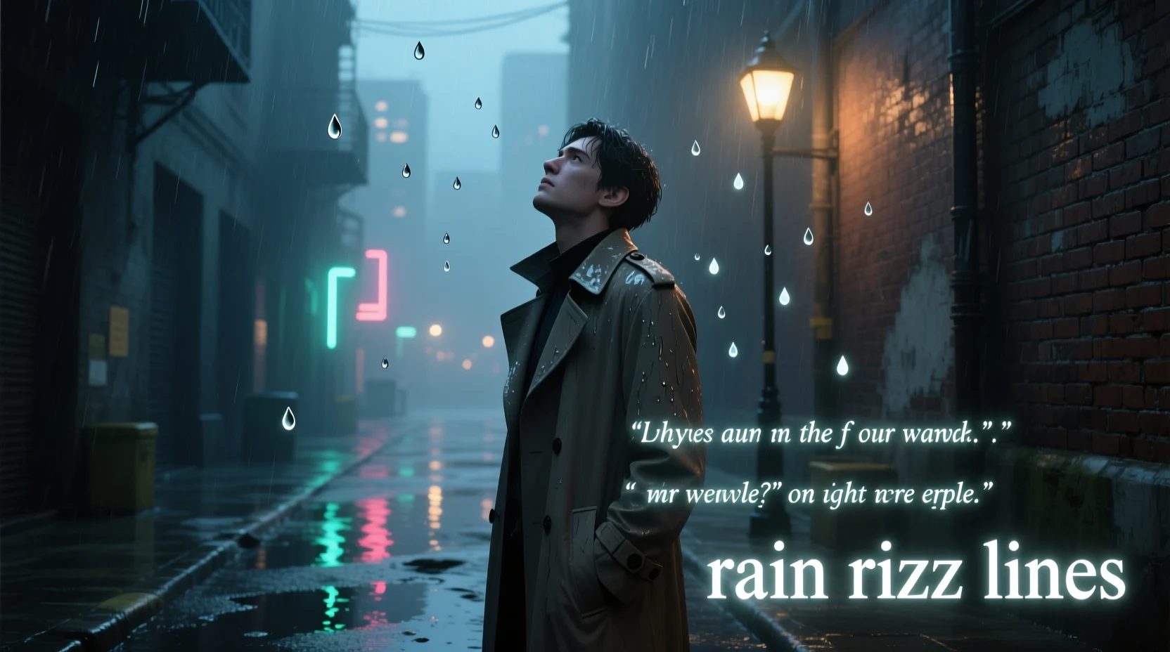 rain rizz lines