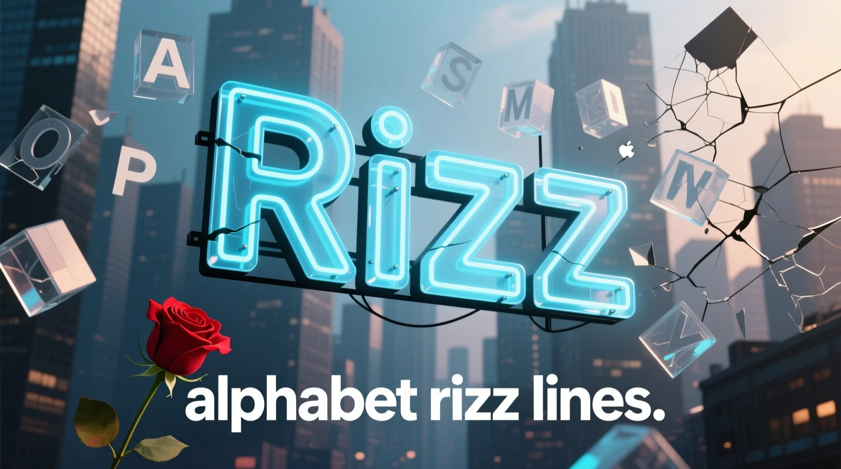 alphabet rizz lines