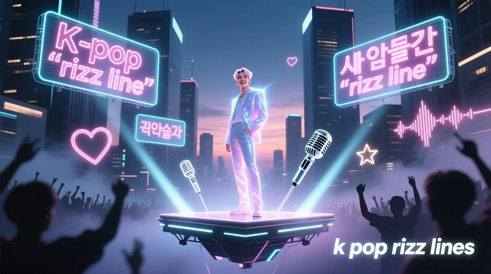 k pop rizz lines
