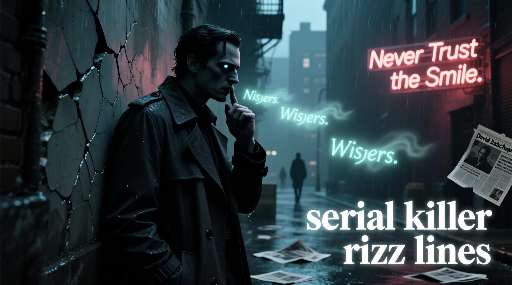 serial killer rizz lines