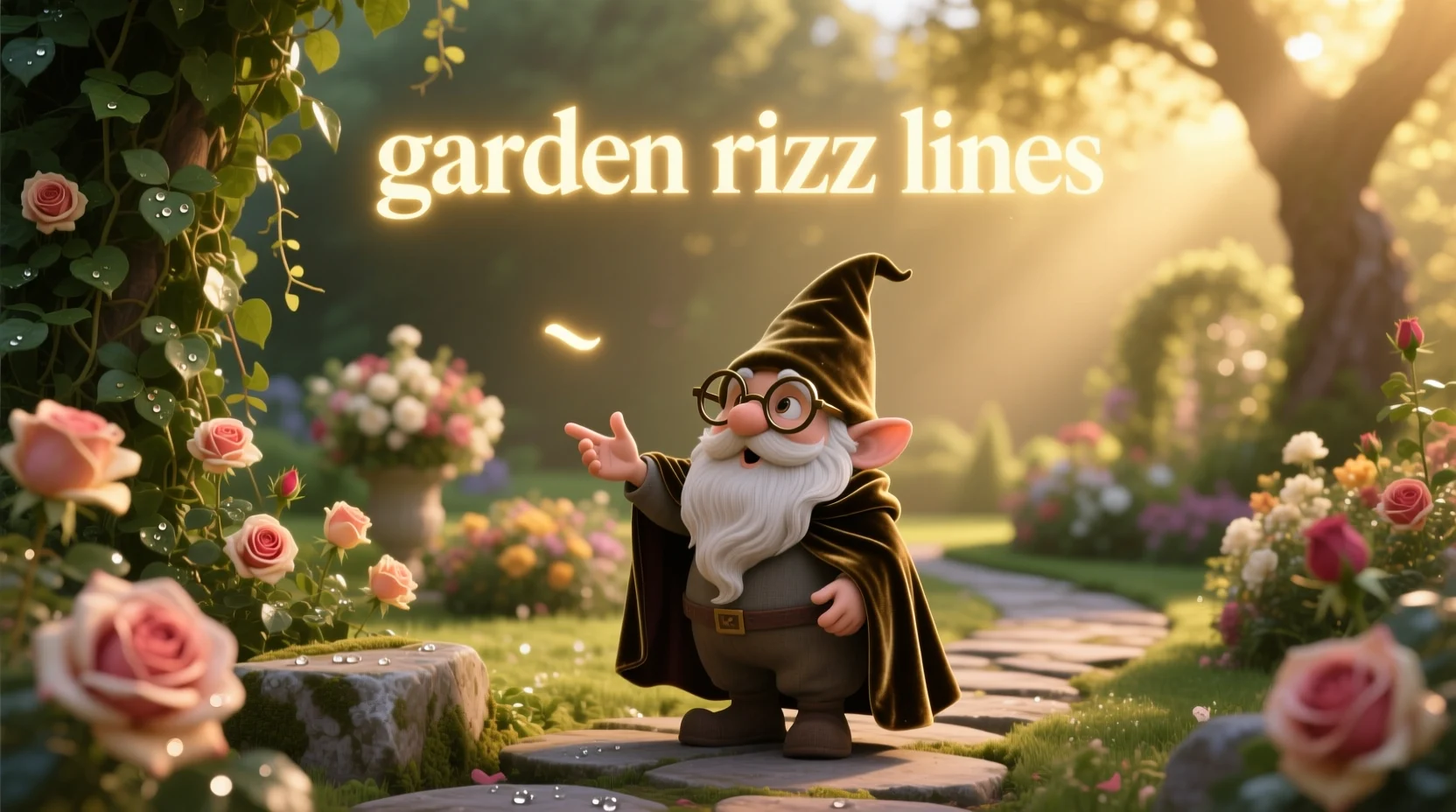 garden rizz lines