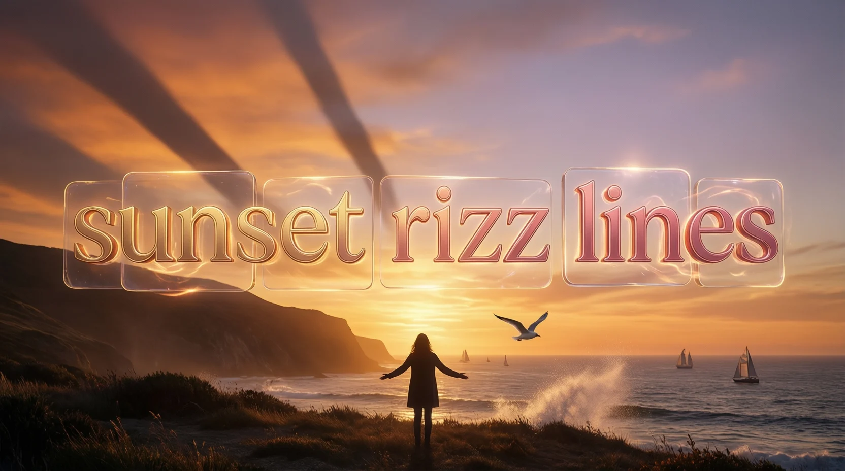 sunset rizz lines