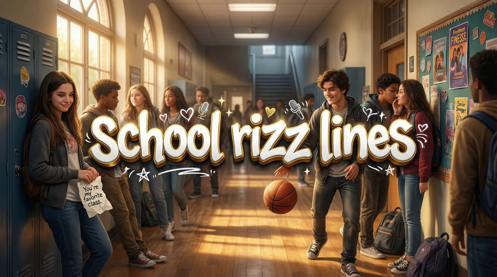 school rizz lines
