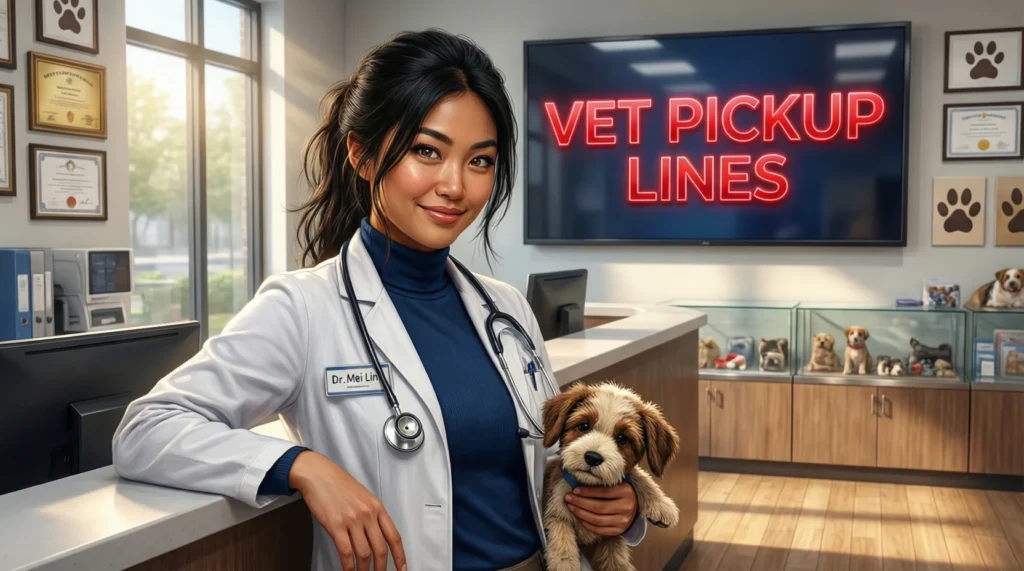 vet pickup lines