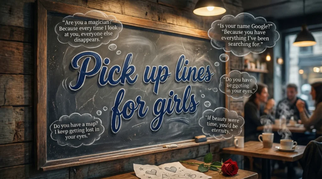 Pick up lines for girls