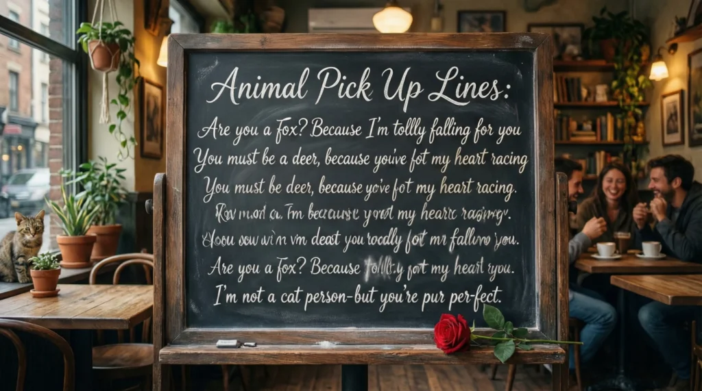 Animal Pick Up Lines