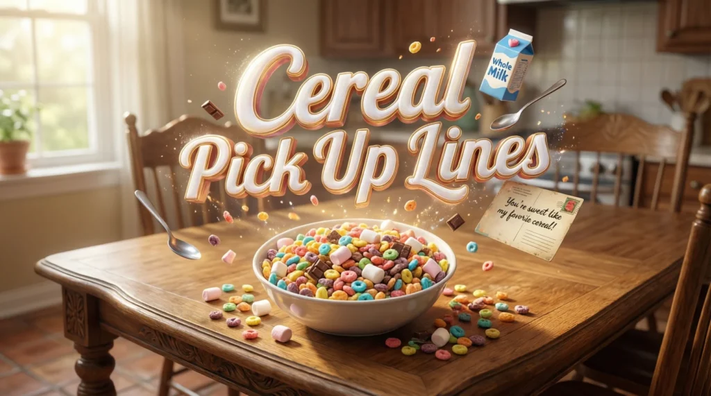 Cereal Pick Up Lines