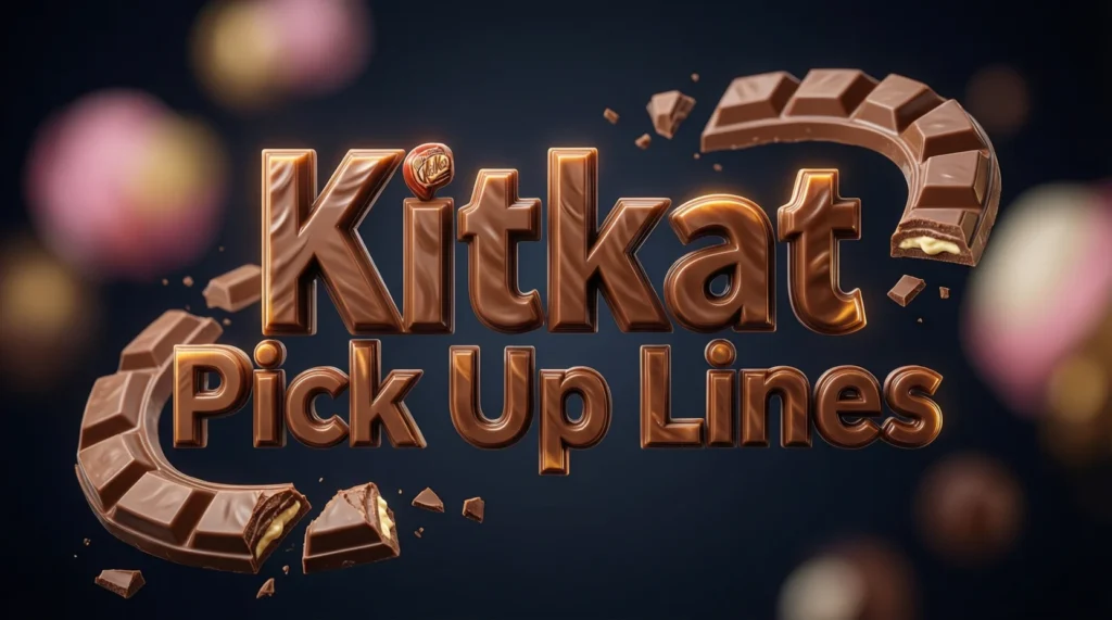 kit kat pick up lines