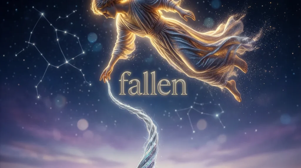 fell from heaven pick up line