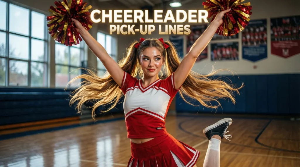 cheerleader pick up lines