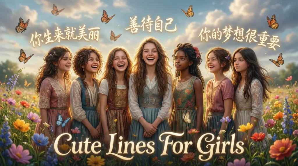 Cute Lines For Girls