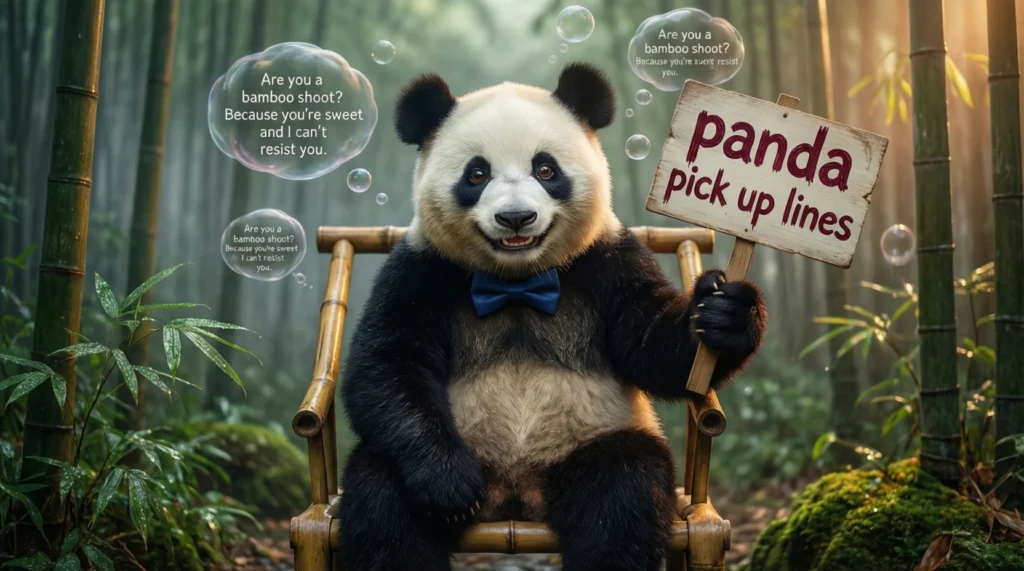 panda pick up lines