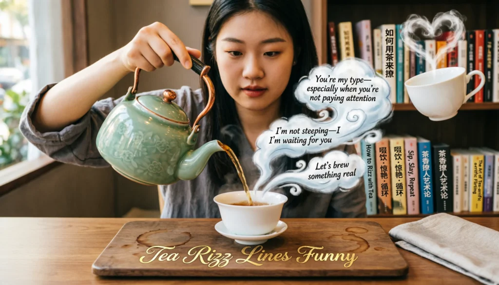 Tea Rizz Lines Funny