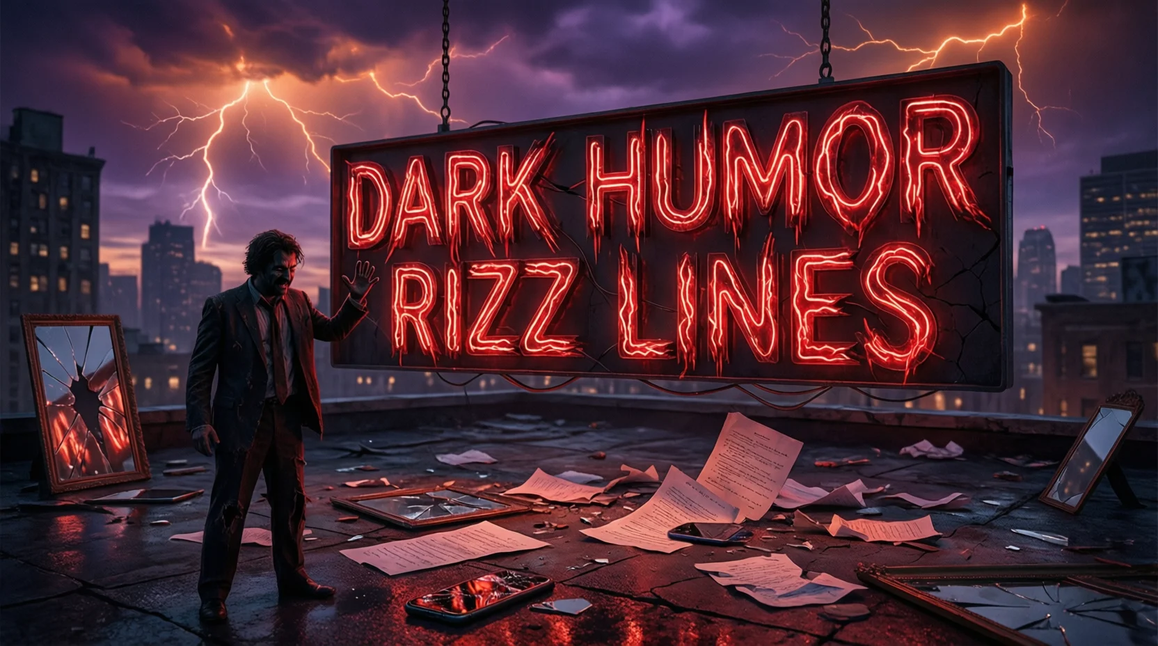 👉 Dark Humor Rizz Lines