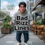 bad rizz lines to say to a girl
