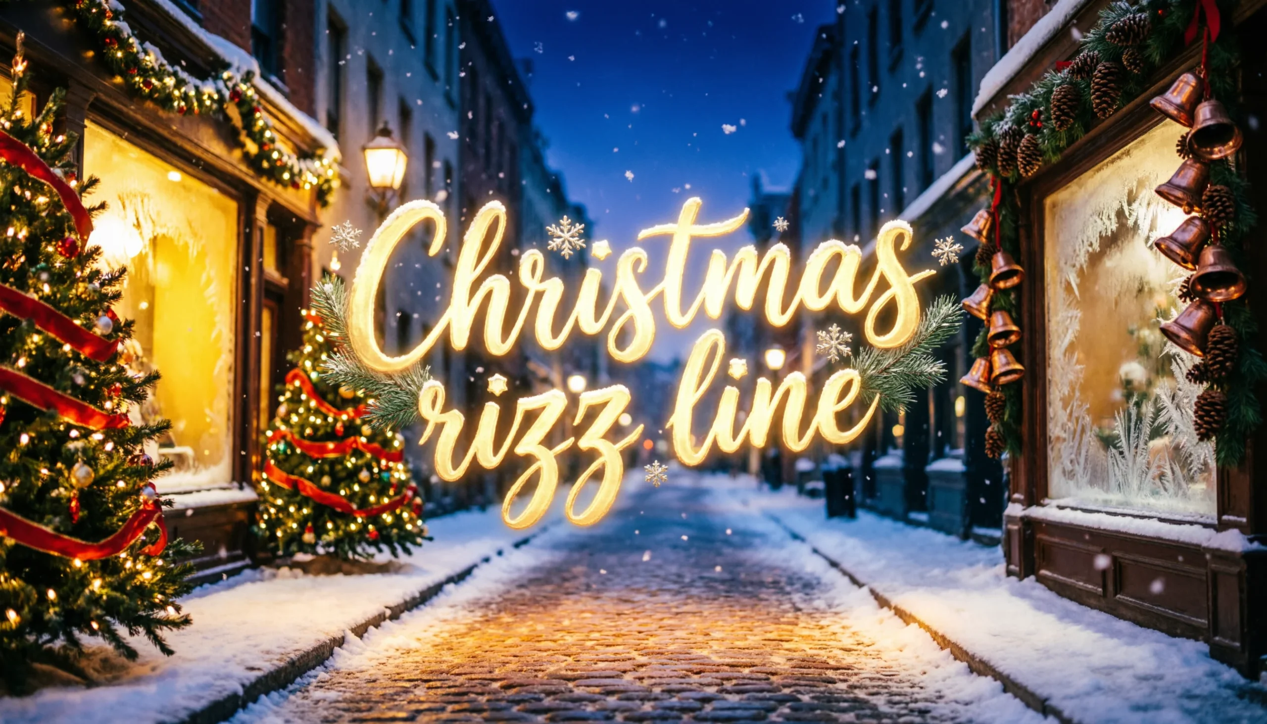 Christmas rizz lines