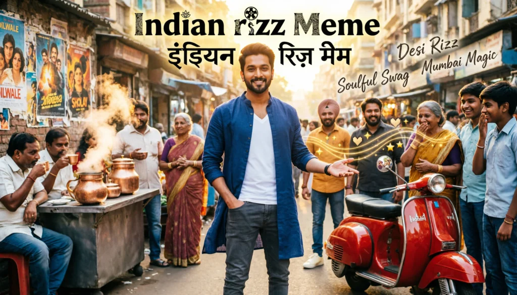 Indian rizz Meme